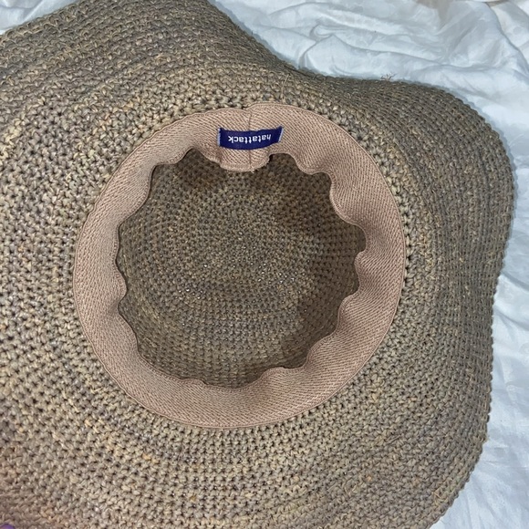 Beautiful Hat attack straw hat main image 8